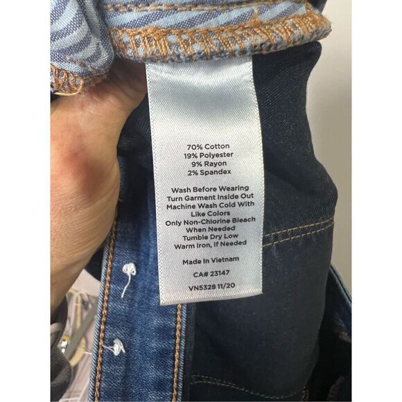 Talbots Jegging Crop Jeans Plus 20W - Picture 9 of 9